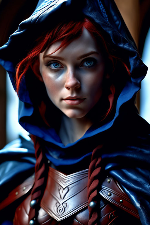 halfling rogue red hair