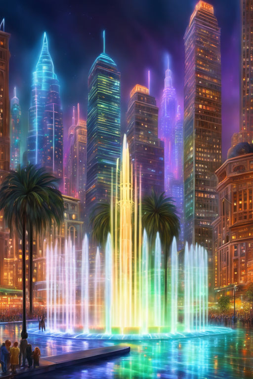 Create a stunning cinematic big anime wallpaper featuring a mesmerizing  futuristic cityscape with towering skyscrapers, vibrant neon lights  illuminating the bustling streets below, and an awe-inspiring anime  protagonist standing confidently at the
