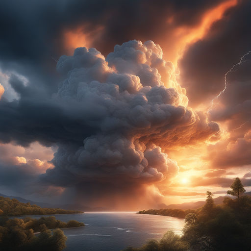 cumulonimbus clouds lightning