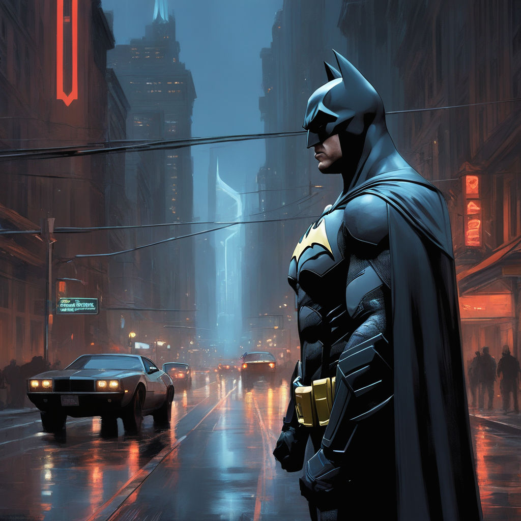 Download free Cool Batman Standing Proudly In A Heroic Pose Wallpaper -  MrWallpaper.com