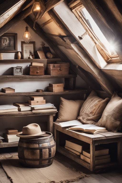 old attic room