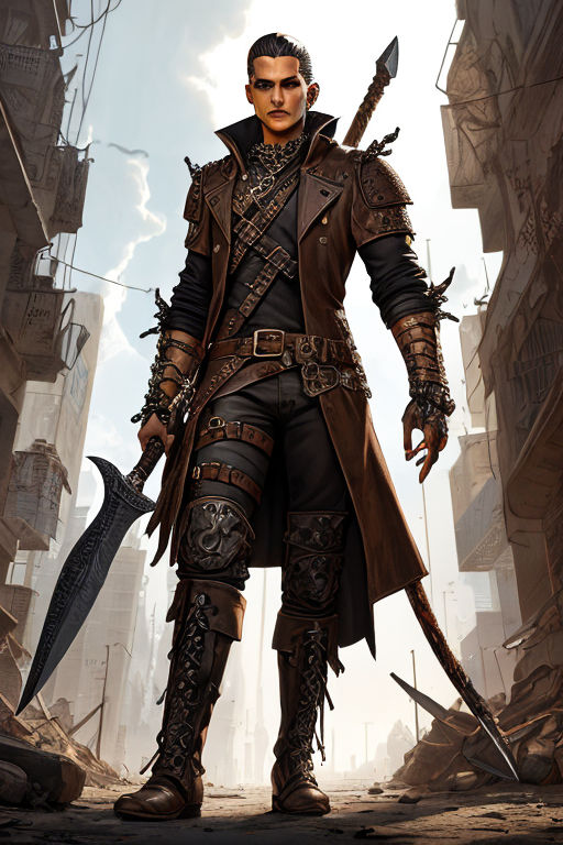 steampunk characters male