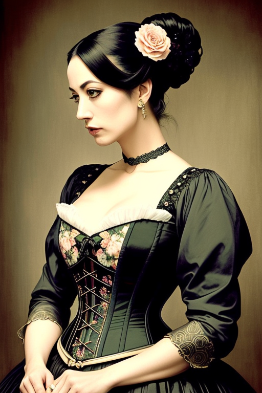 victorian corset - Playground