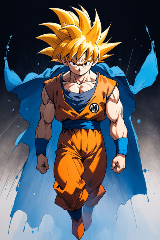 ArtStation - Goku Super Saiyan Roblox Face