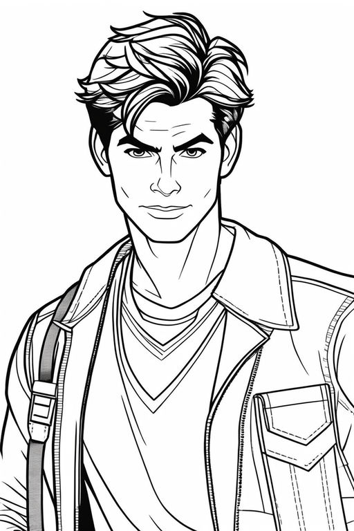 Teen Wolf Coloring Pages