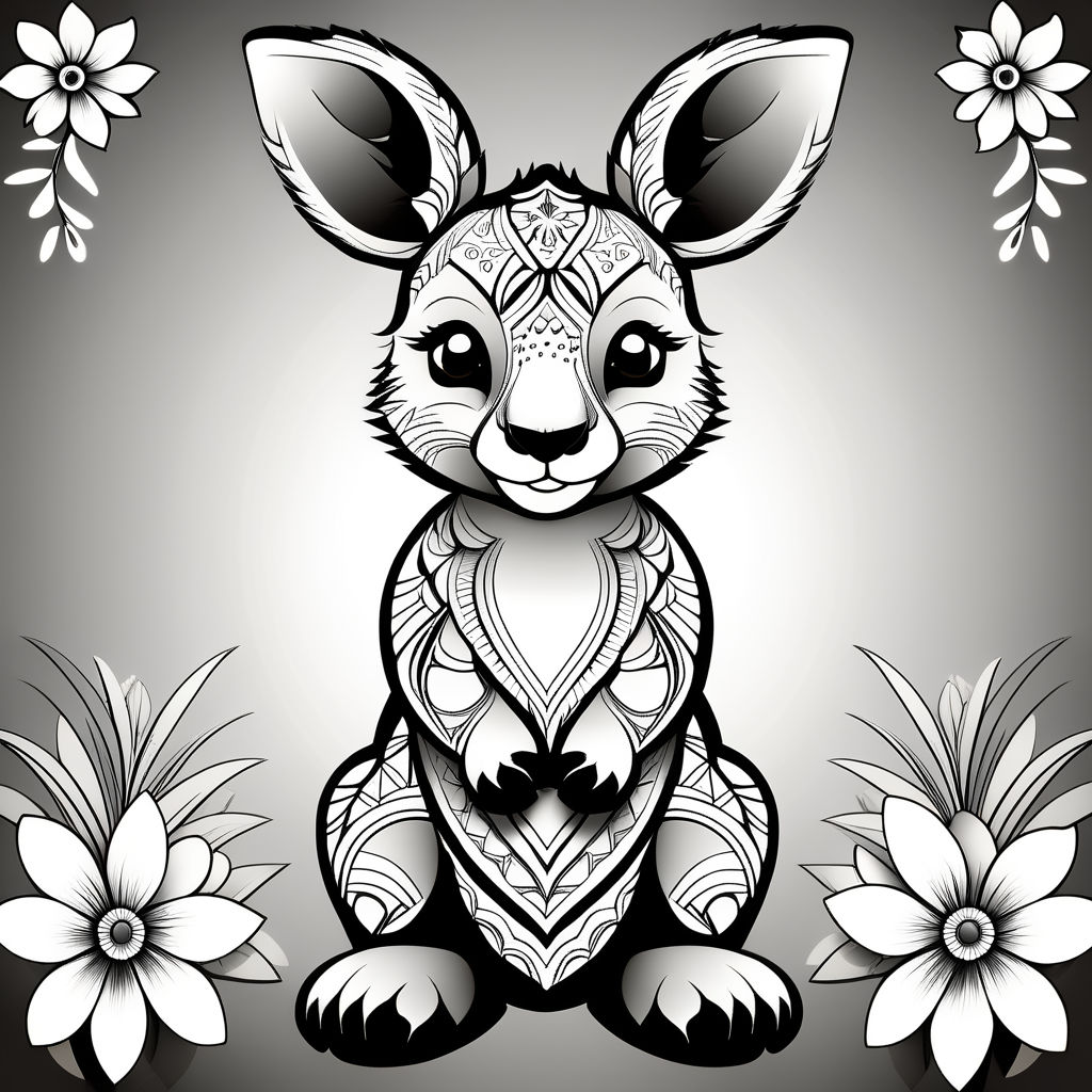 Rabbit Outline Temporary Fake Tattoo Sticker (Set of 2) - ohmytat.com :  Amazon.co.uk: Beauty