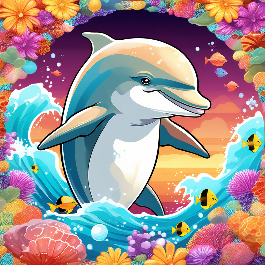CM : Swimming with dolphins by Villyane on DeviantArt