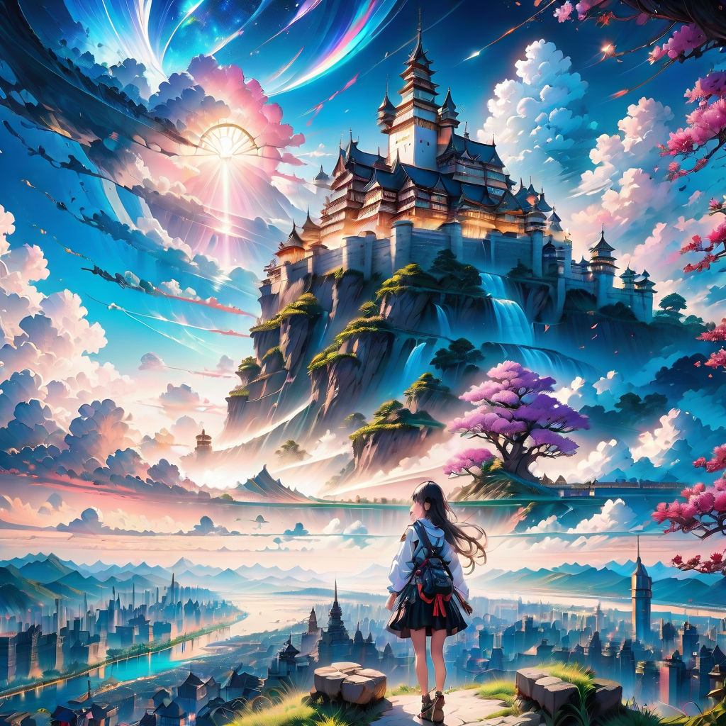 Planet Vegeta  Scenery, World of fantasy, Anime scenery
