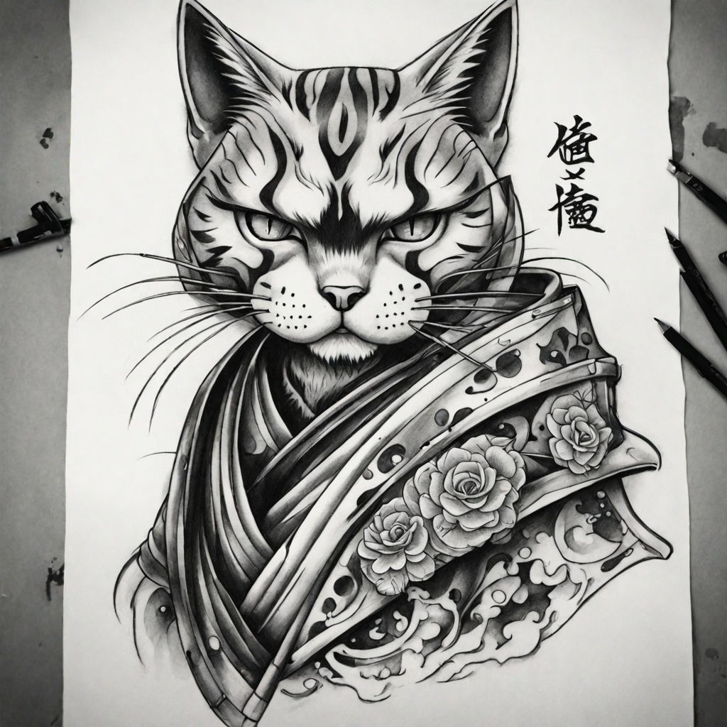 Samurai Tattoo Art and Japanese Style