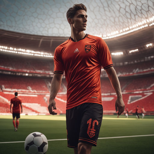 ArtStation - Soccer Camo Jersey Player-08