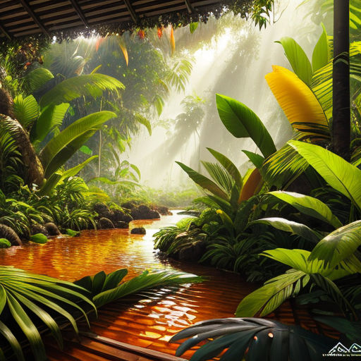 Beautiful rain forest - SKops - Digital Art, Landscapes & Nature, Forests,  Rainforest & Jungle - ArtPal