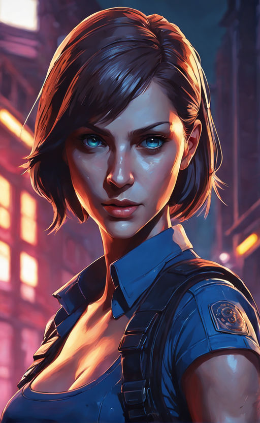 RESIDENT EVIL Fan Art (JILL VALENTINE)