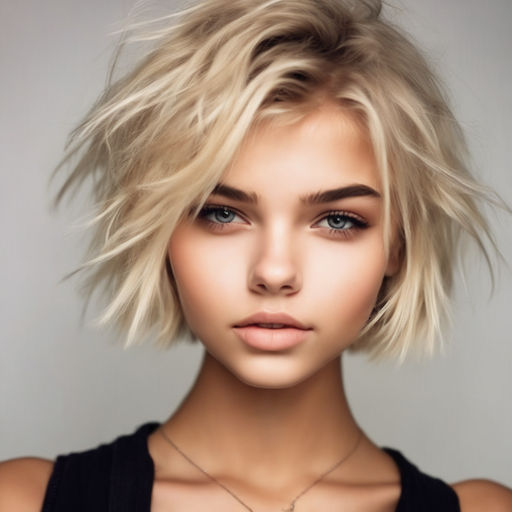 SHORT cute messy hair - Playground