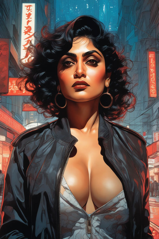 salma hayek from dusk till dawn art