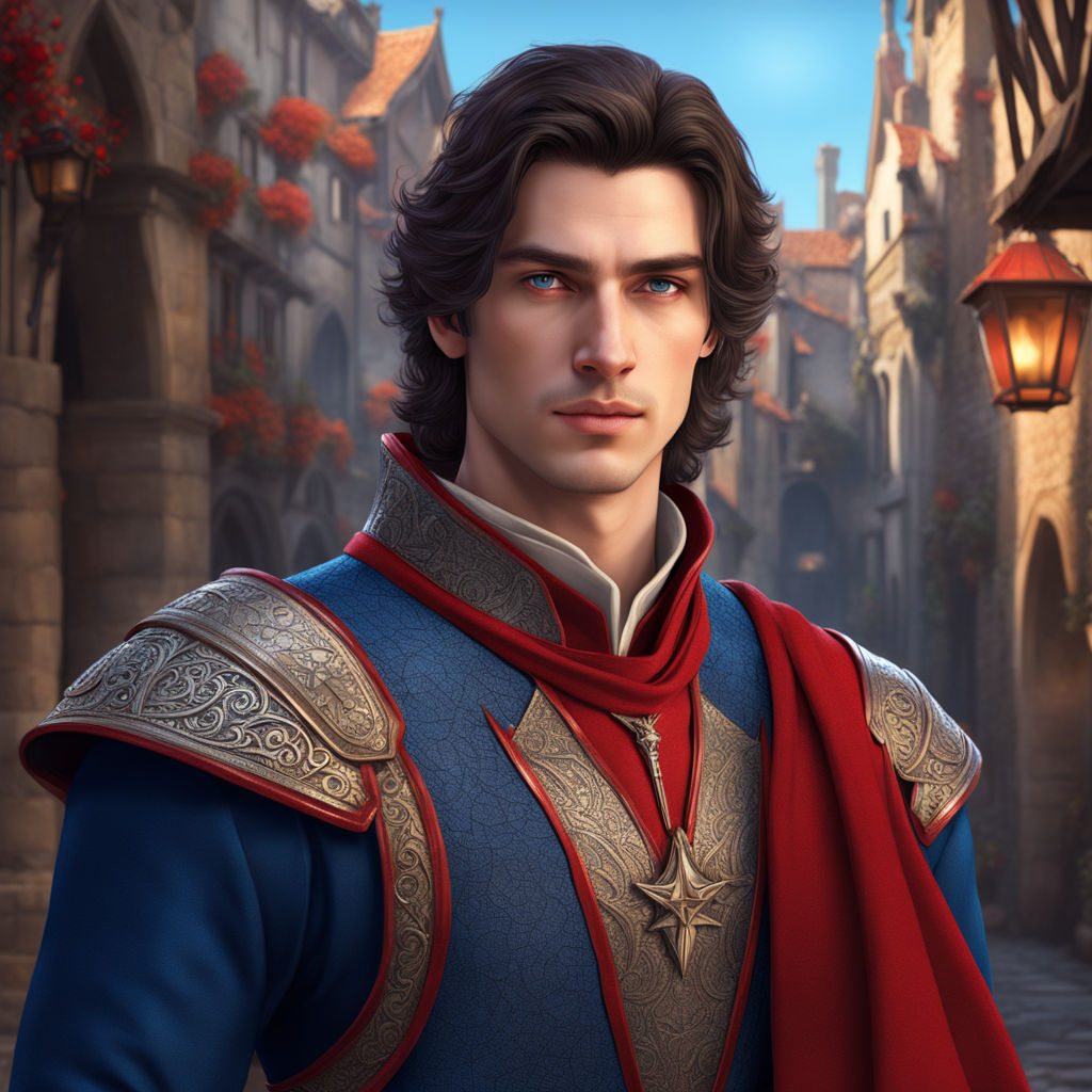 ArtStation - Young Crown Prince King Royalty - Game Character and