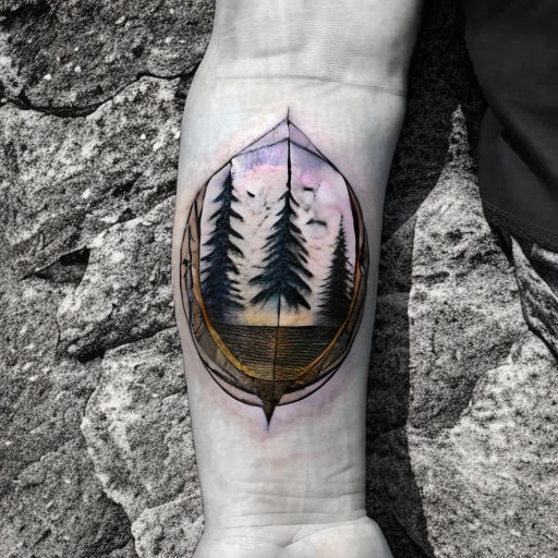 Buy Wholesale Mountain Camping Temporary Tattoo by NatureTats  Handshake  Marketplace