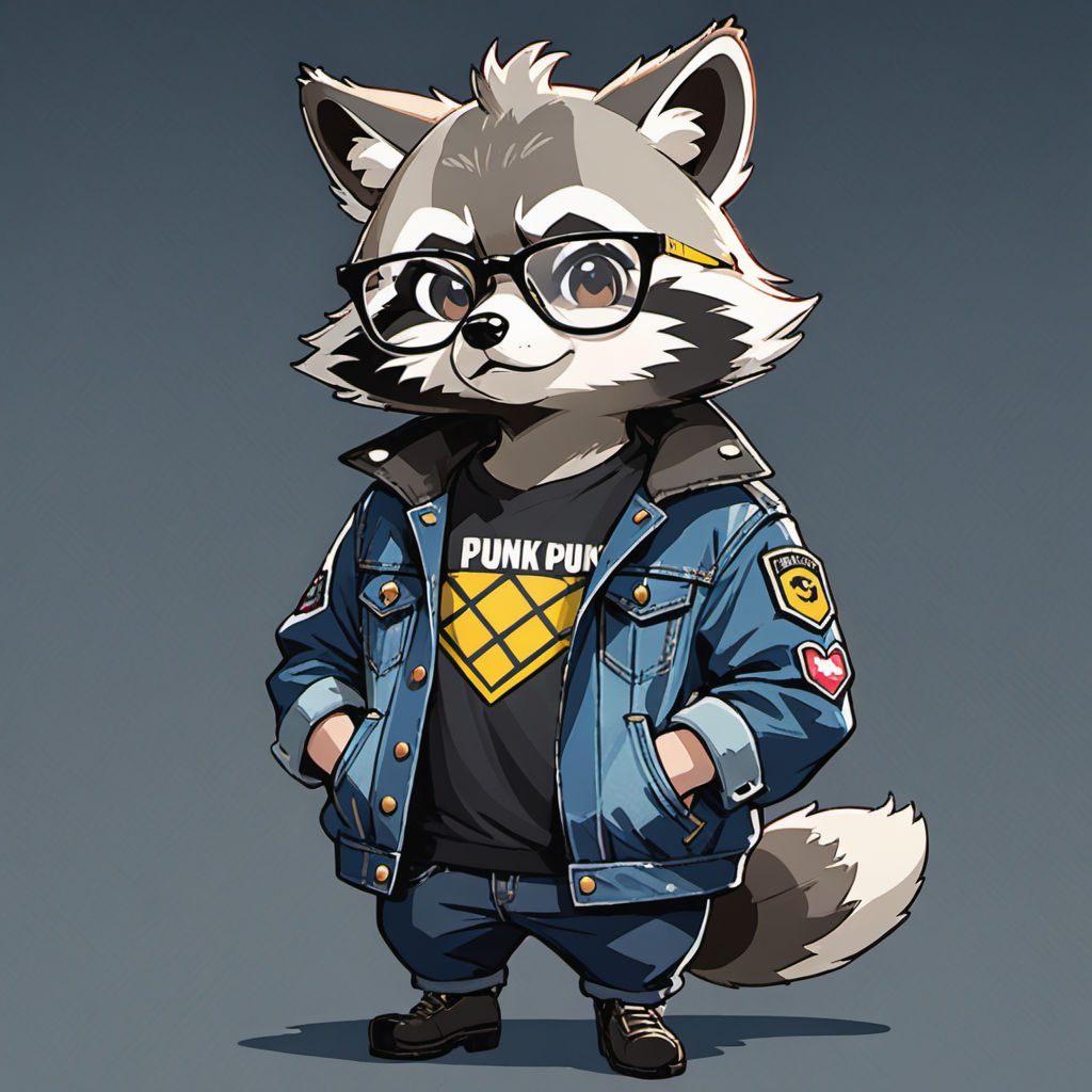 ArtStation - “Ricky the Raccoon
