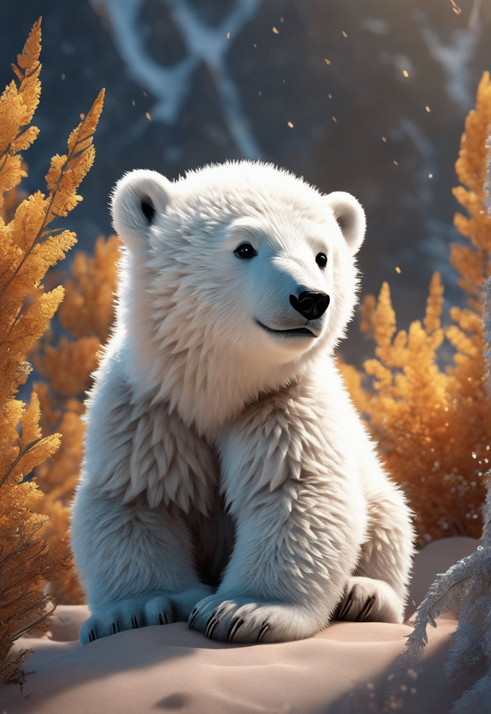 cute baby polar bears wallpaper