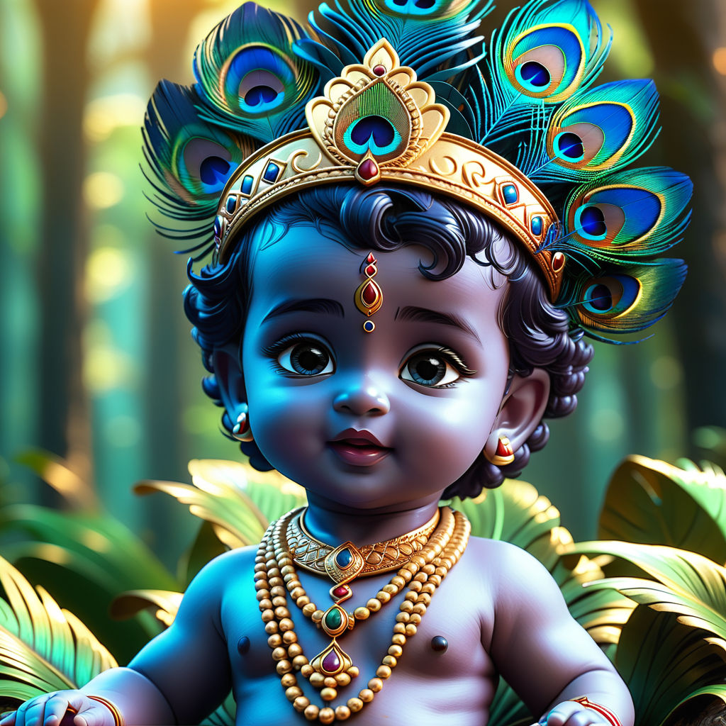 cute baby krishna wallpapers