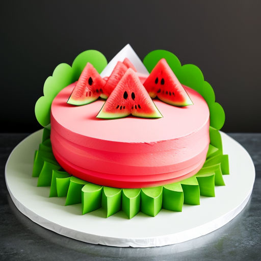 Watermelon Cake Recipe - BettyCrocker.com