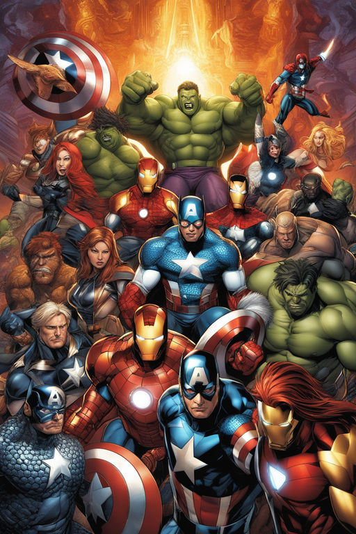 funny avengers cartoon wallpaper