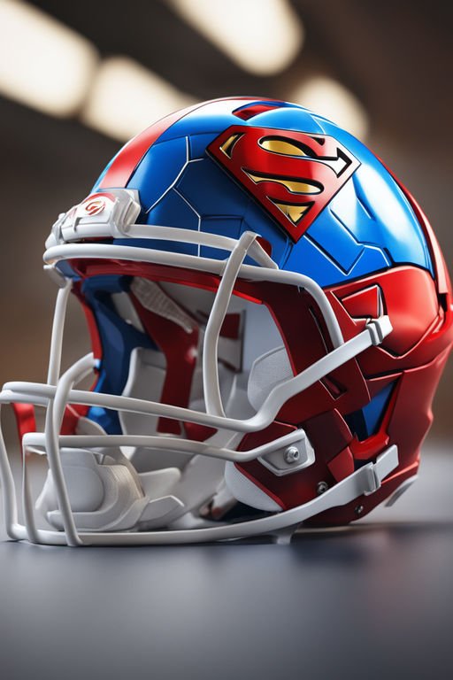 NEW YORK GIANTS NFL Football Helmet with REVO ICE BLUE Visor / Eye Shield