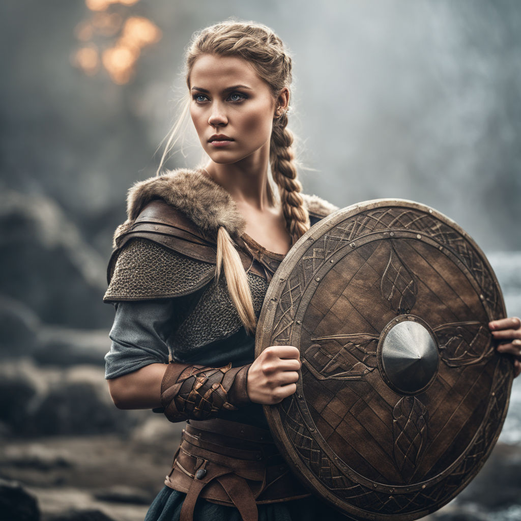 Everybody loves a Viking shield-maiden! : r/armoredwomen