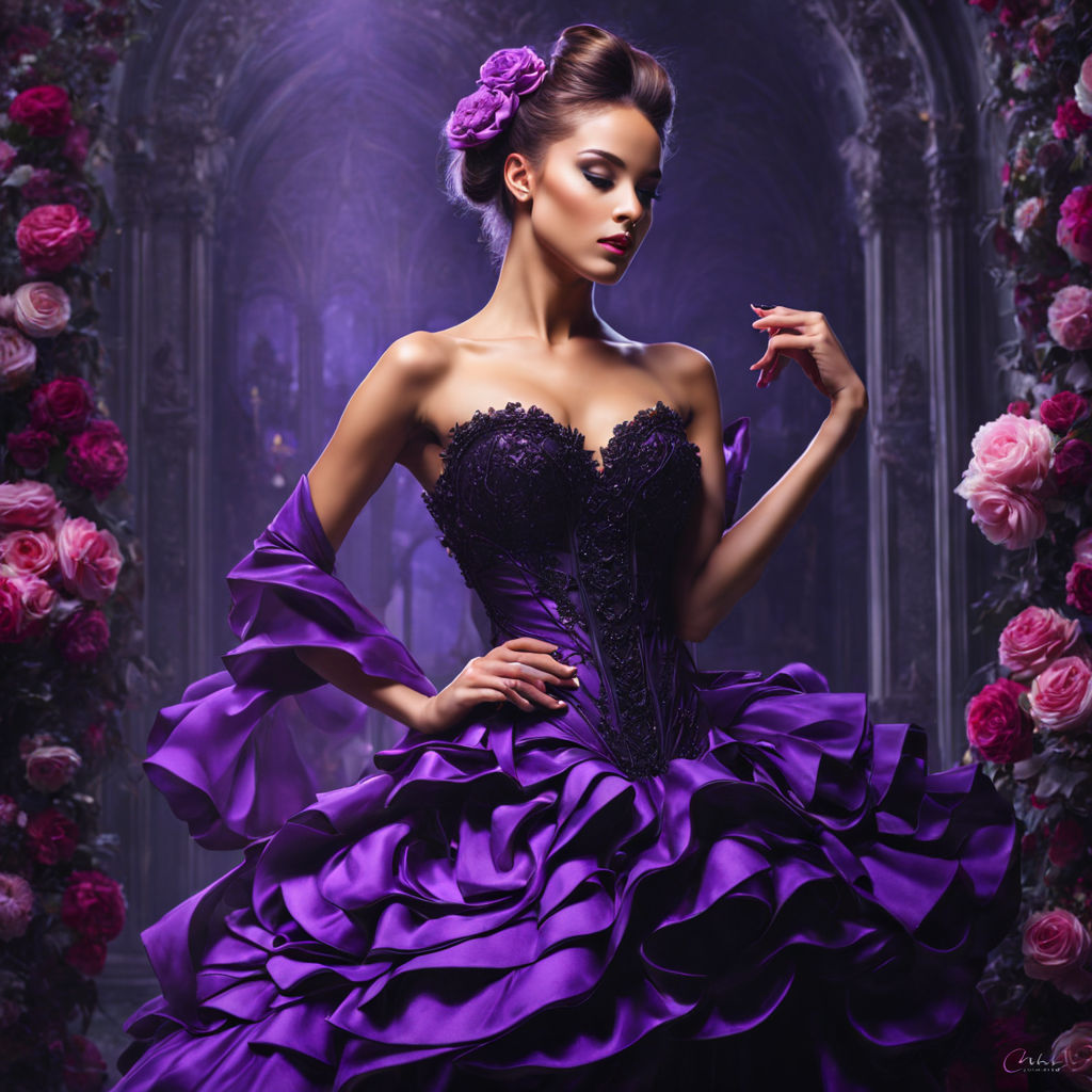 Pin by Paloma Barragan on Purple | Elegant prom dresses, Ball gowns prom,  Prom dresses ball gown