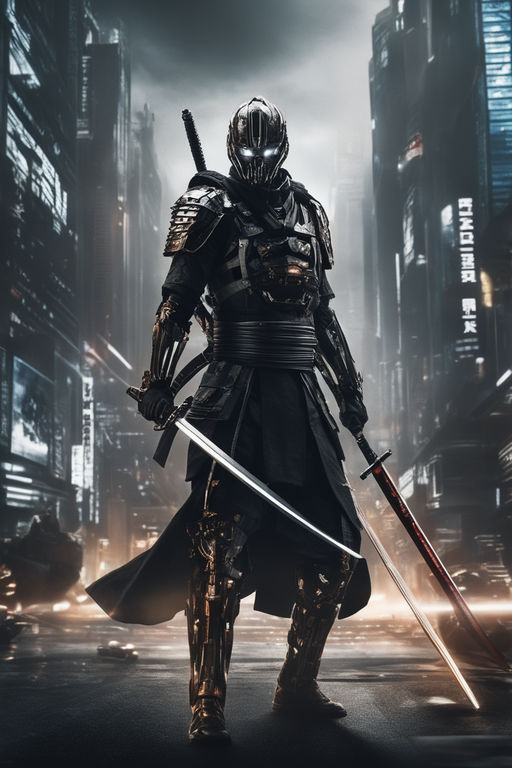 1 Free Samurai Sword Pose AI images | MUSE AI