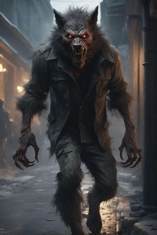 werewolf concept art