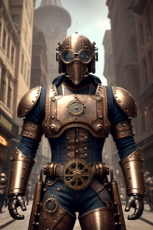 steampunk power armor