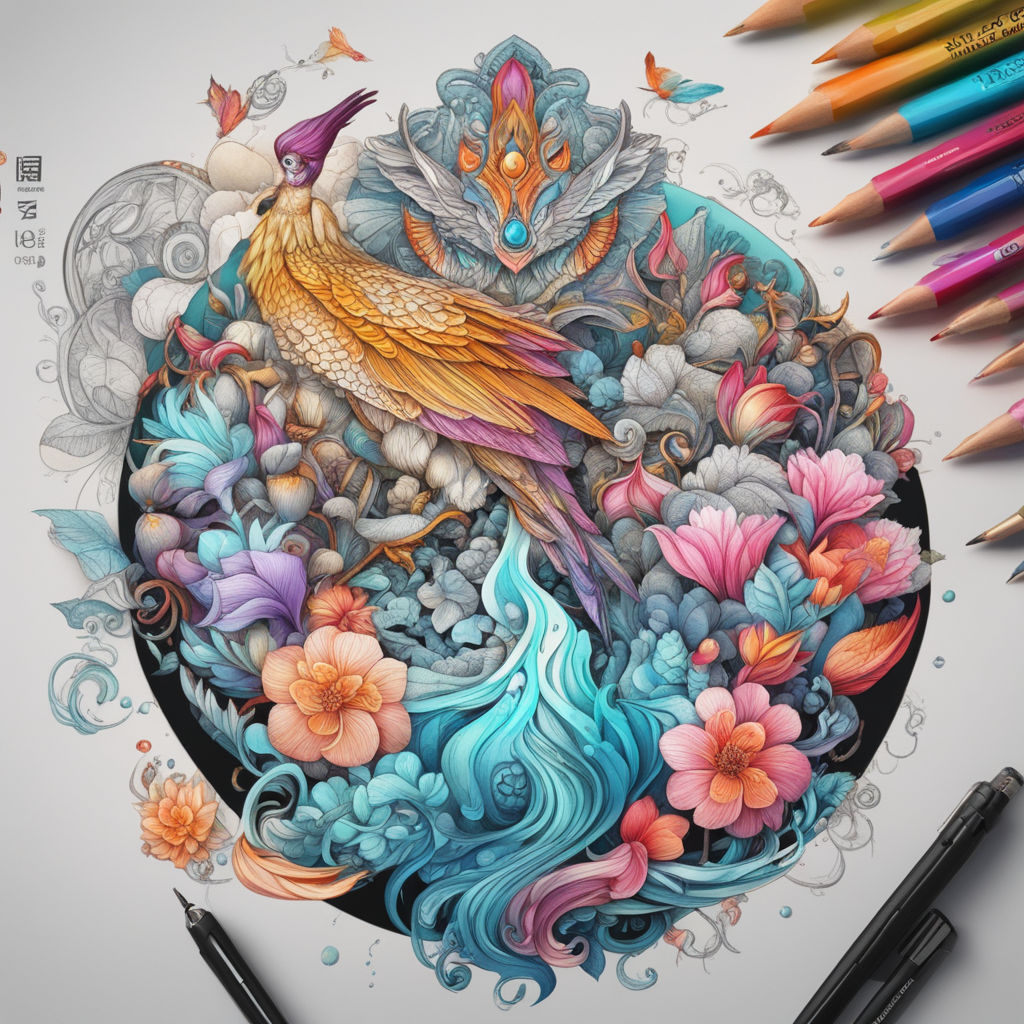 Feather Girl by Lighane on DeviantArt  Sketchbook cover, Sketch book,  Marker art