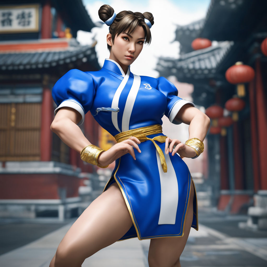 Artista reimagina visual da Chun-Li de Street Fighter