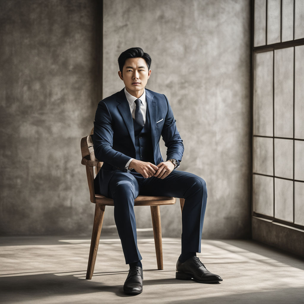 korean businessman suit