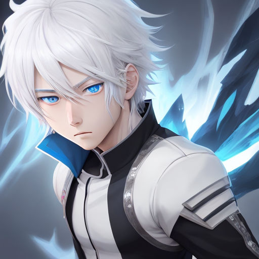 soft white and black negative edgy aesthetic anime profile picture