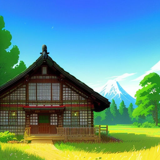 japanese anime house