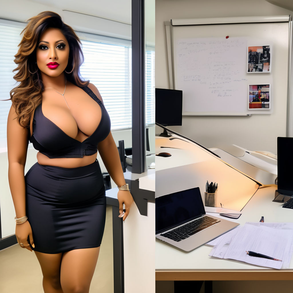 Sexy fashionable daring plus size exhibitionist Bengali MILF with massive  silicone push-up breast and huge round firm butt. Wearing an open sided  halter sleeveless bustier with wide deep open front and a