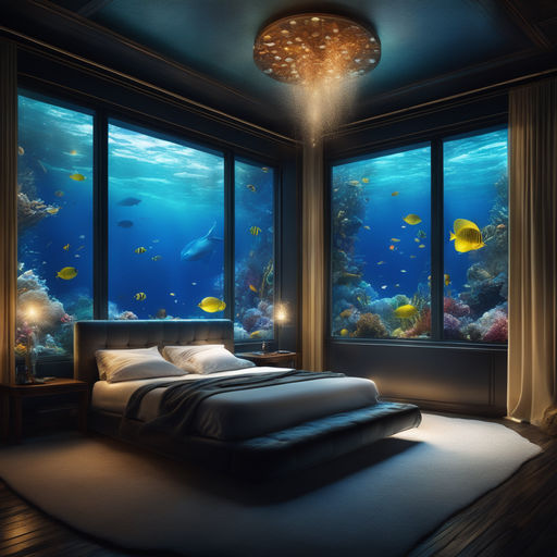 underwater bedroom theme