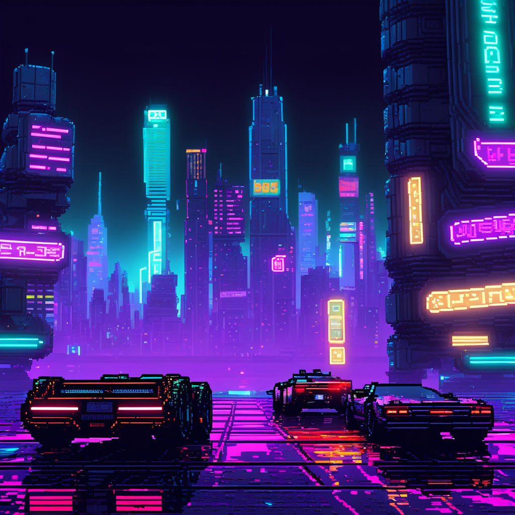 16 bit cityscape