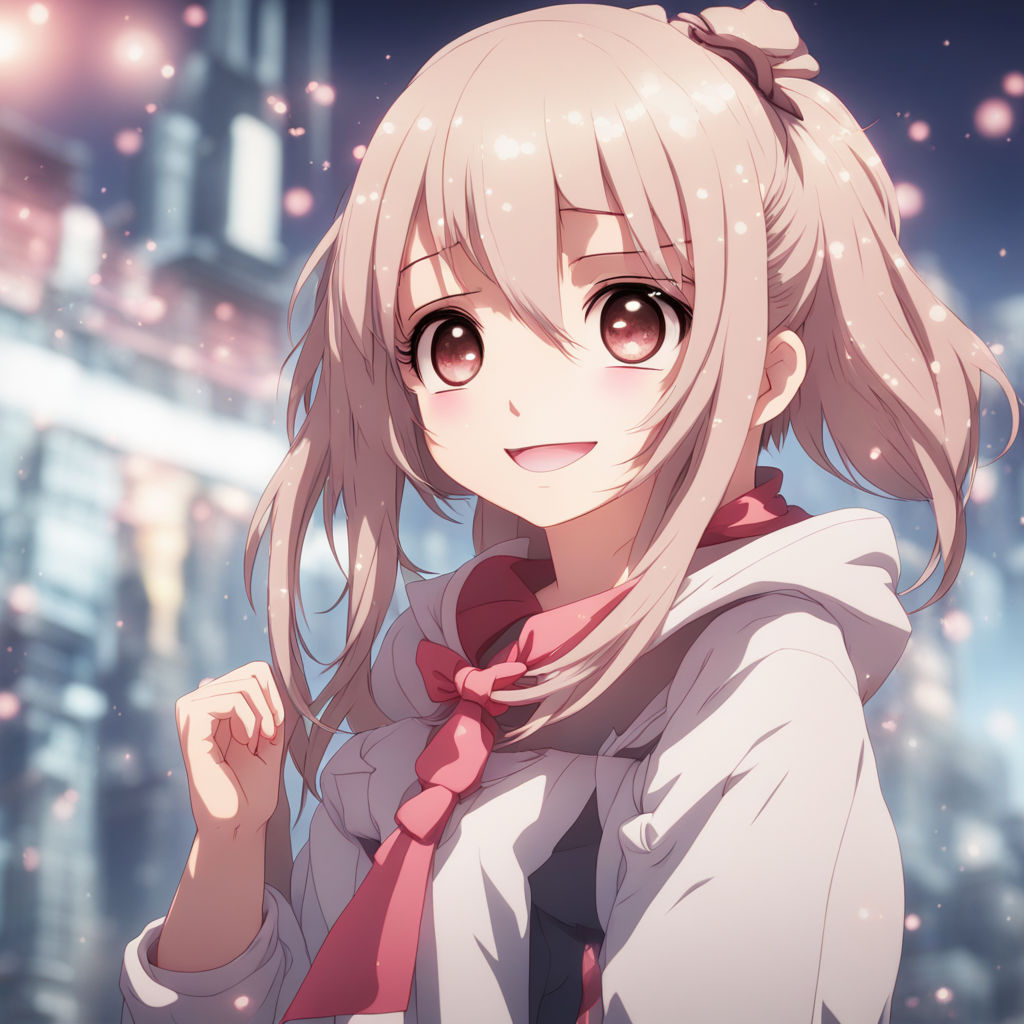 Anime Girl Evil Smile by hatoroakashi2k22 on DeviantArt