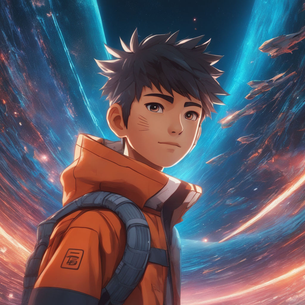 ArtStation - anime boy profile sample