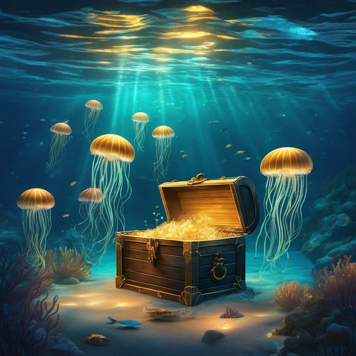 real underwater treasure chests