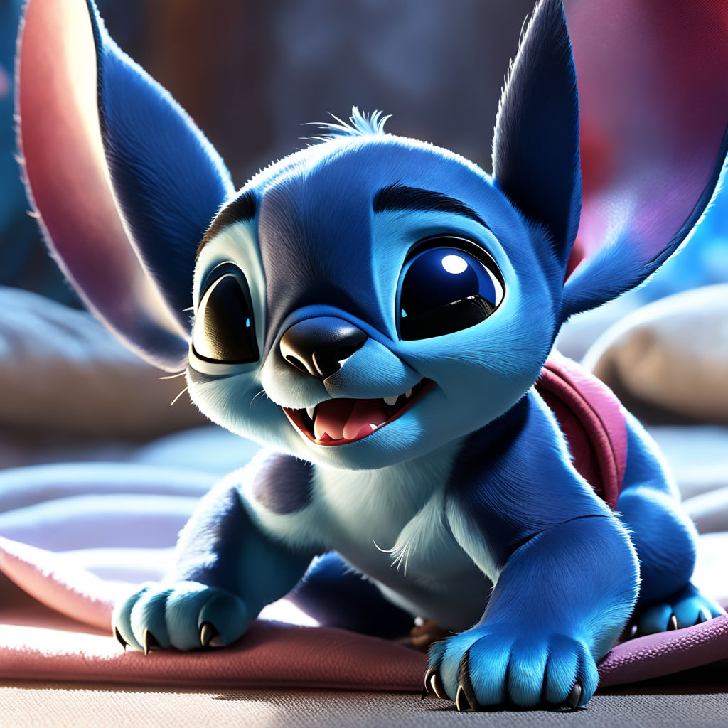 ArtStation - 3D Stitch Experiment 626 Fan Art