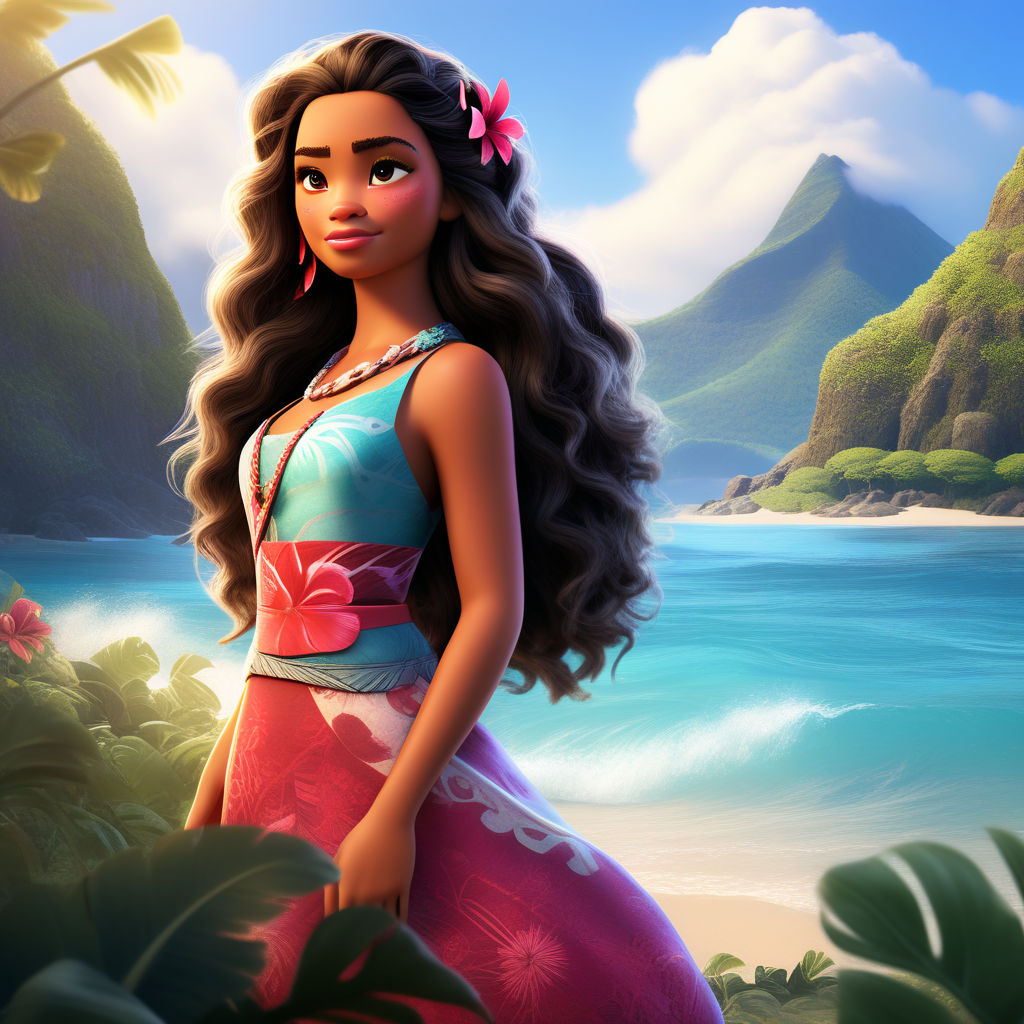 Princess Moana on