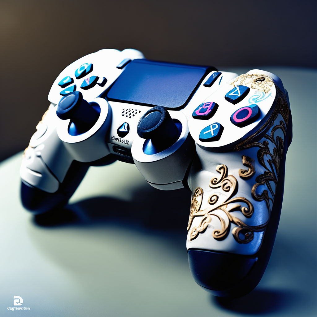 ArtStation - The deep custom ps5 controller