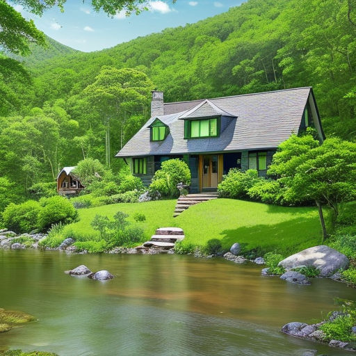 beautiful house wallpaper