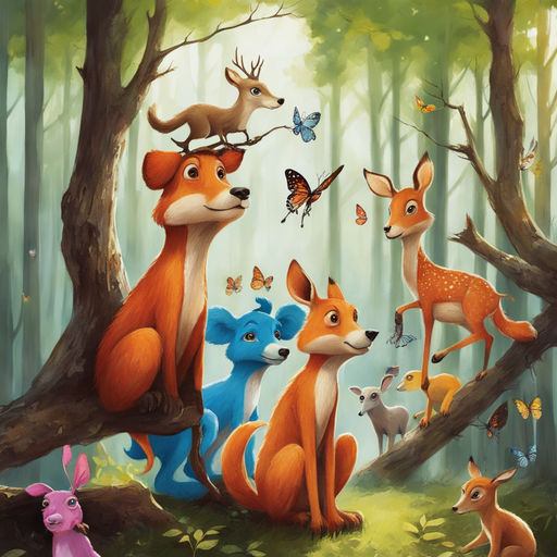 Criança Na Floresta Mágica Cercada Por Vagalumes Ilustração Stock -  Ilustração de vôo, infância: 267228699