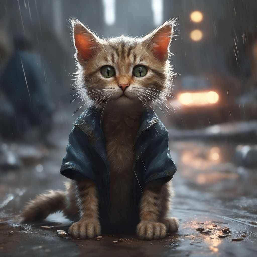 ArtStation - Sad cat meme