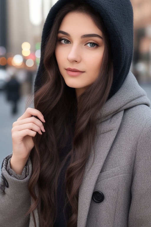 Attractive young green eyed girl in black bra and petite breasts Stock  Photo