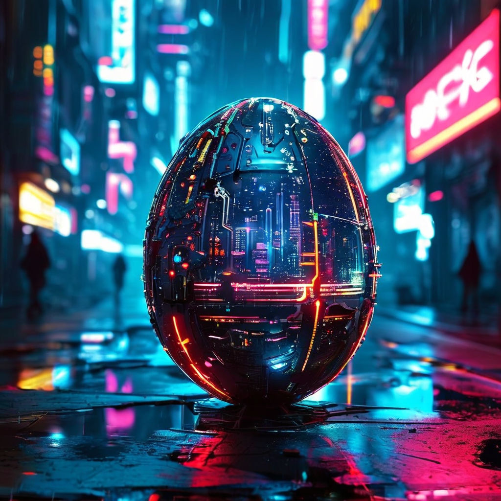 digital painting style reminiscent of artists Beeple